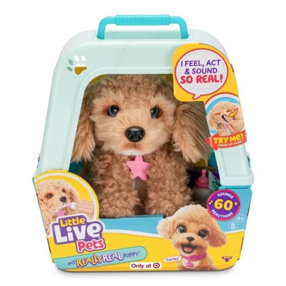 Little Live Pets My Really Real Puppy Curley the Cavoodle Electronic Pet NEW!